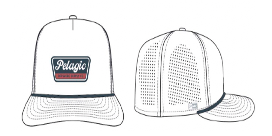 Pelagic WHT Upswell - Dockline Hat